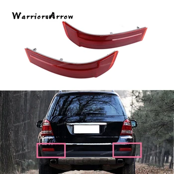

Pair Rear Bumper Reflector Warn Light Red Lens Left Right For Mercedes-Benz GL320 GL450 GL550 2007-2009 1648201174 1648201274