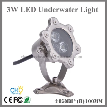 

4PCS DC12/24V Underwater RGB Led Light Waterproof IP68 fountain pool Lamp Swimming Pool Light