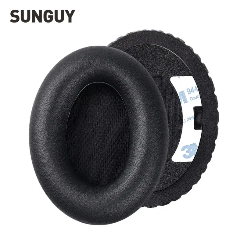 Black 1 Pair Replacement Headphone Ear Pads Cushions for Bose QC15 QC2