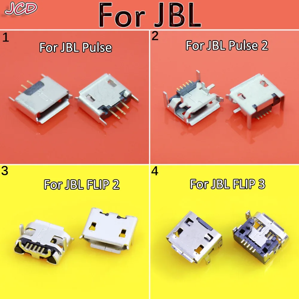 

JCD For JBL FLIP 2 3 Pulse 2 Bluetooth Speaker Mini Micro USB Jack Dock Charging Port Charger Connector power plug Repair parts