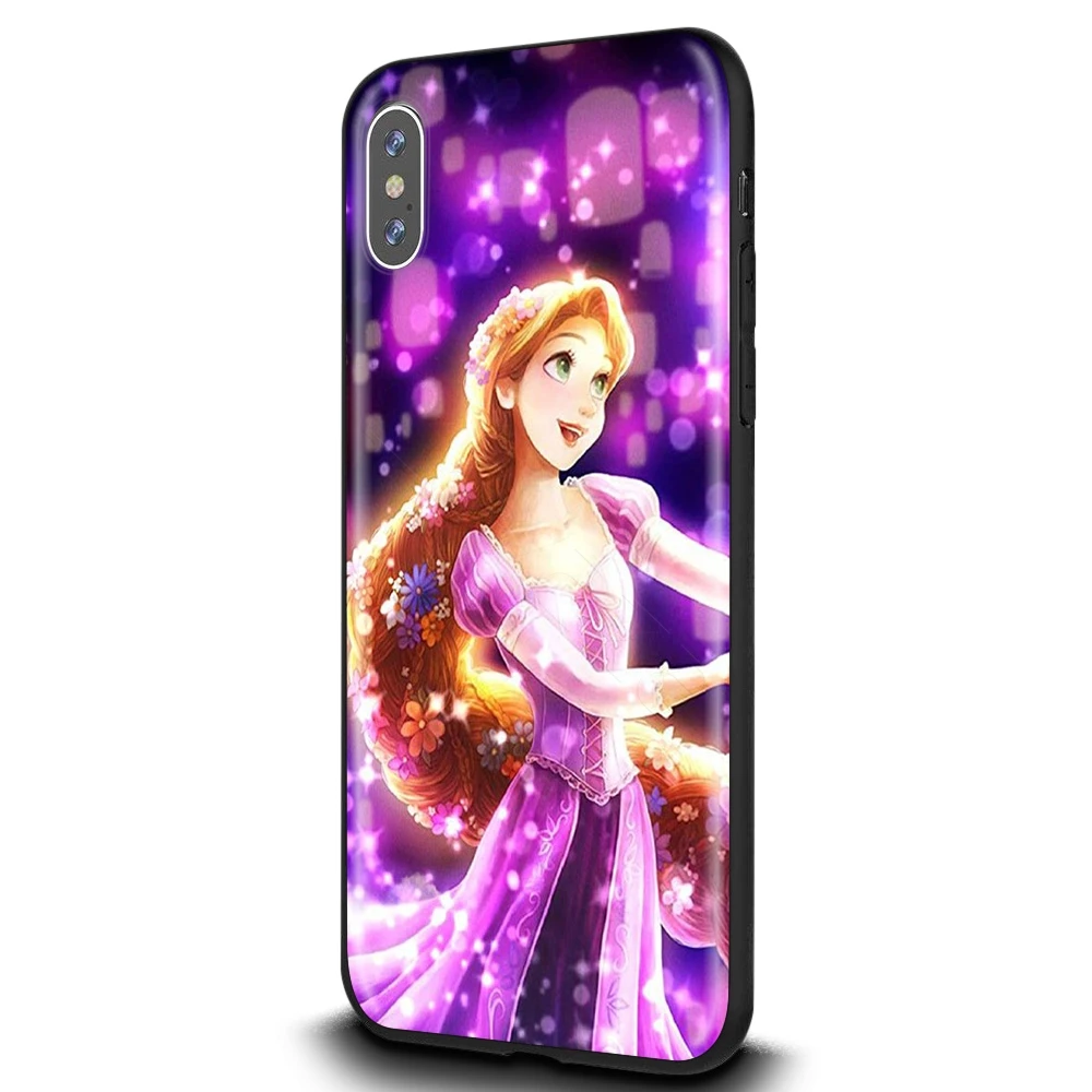 Lavaza маленький чехол с русалкой принцессы Ариэль для iPhone 11 Pro XS Max XR X 8 7 6 6S Plus 5 5S se - Цвет: 8