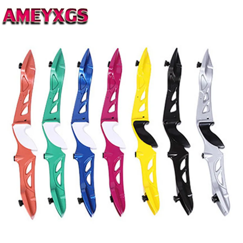

1Pc 23" Archery Bow Riser TakeDown Recurve Longbow ILF Wooden Handle Right/Left Hand Recurve Riser Hunting Shooting Accessories
