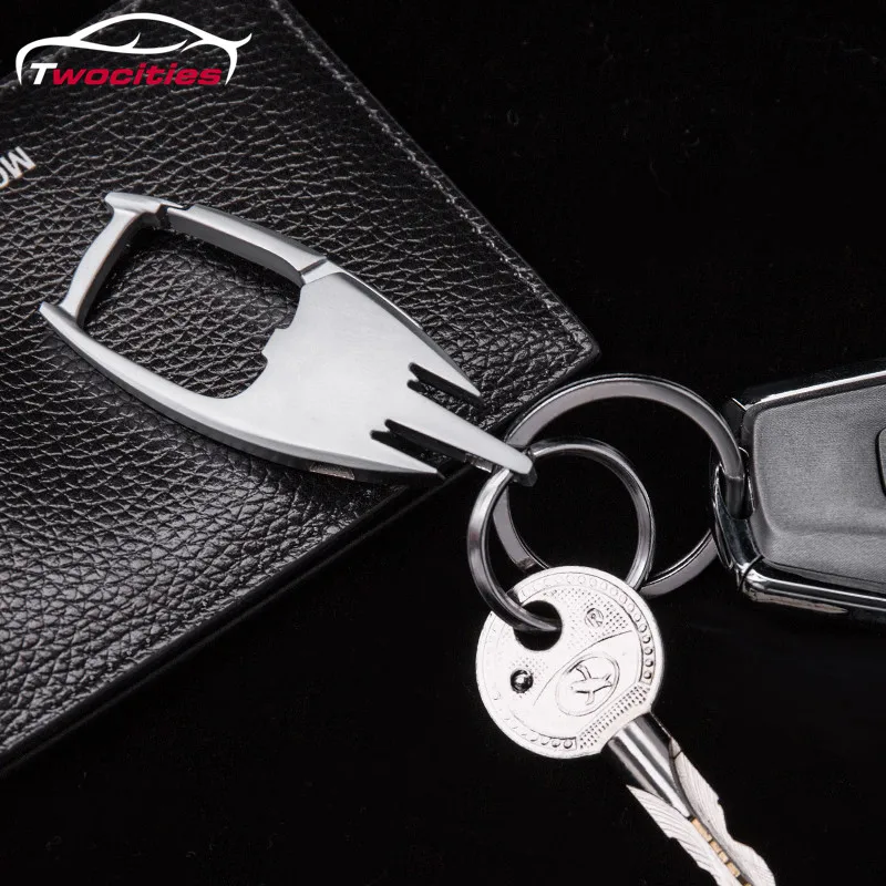 

Twocities Key Ring Holder Key case for car Key Rings Key Chain Hand Buckle Keychain Car Keyring Gift Creative Auto Accessories