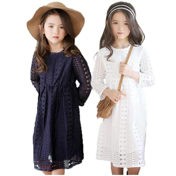 

Teen Lady Dress Elegant Dress For Girl Baby Girl Clothes Autumn 2018 Long Sleeve Lace Design Kids Costume Birthday Party Dress