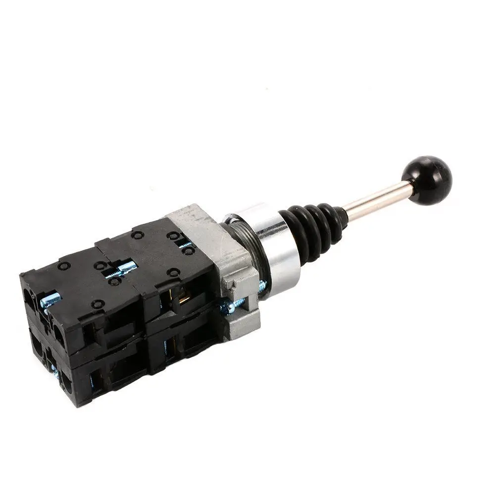 XD2-PA14CR AC 240V 3A 4NO 4 Position Latching Self-locking Cross Switch SPST Monolever Joystick TH295 XD2-PA14CR AC 240V 3A 4NO 4 Position Latching Self-locking Cross Switch SPST Monolever Joystick TH295
