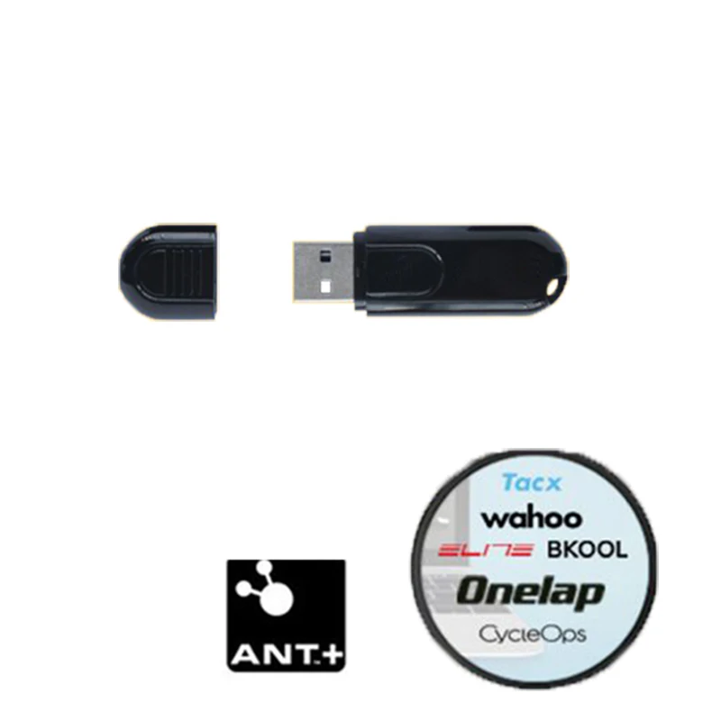 

USB ANT+ ant Stick for Garmin Sunnto Zwift PerfPRO Studio CycleOps Virtual Trainer TacX Bkool TrainerRoad Upgrade Bike Trainer
