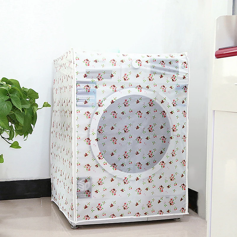 Durable PEVA Waterproof Washing Machine Zippered Top Dust Cover Protectionin Washing Machine