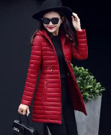 

Fashionable Coat Jacket Women Hooded Warm Parkas Bio Fluff Parka Coat Hight Quality Female MIEGOFCE New Winter Collection Pop