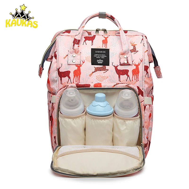 

OLN Fashion Mummy Maternity Diaper Bag Large Nursing Bag Travel Backpack Designer Stroller Baby Bag Baby Care Nappy Backpack