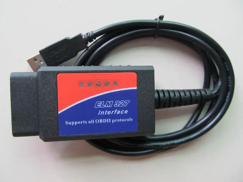 ELM327 V1.5 пластиковый OBDII EOBD CANBUS сканер программного обеспечения автомобильный OBD2