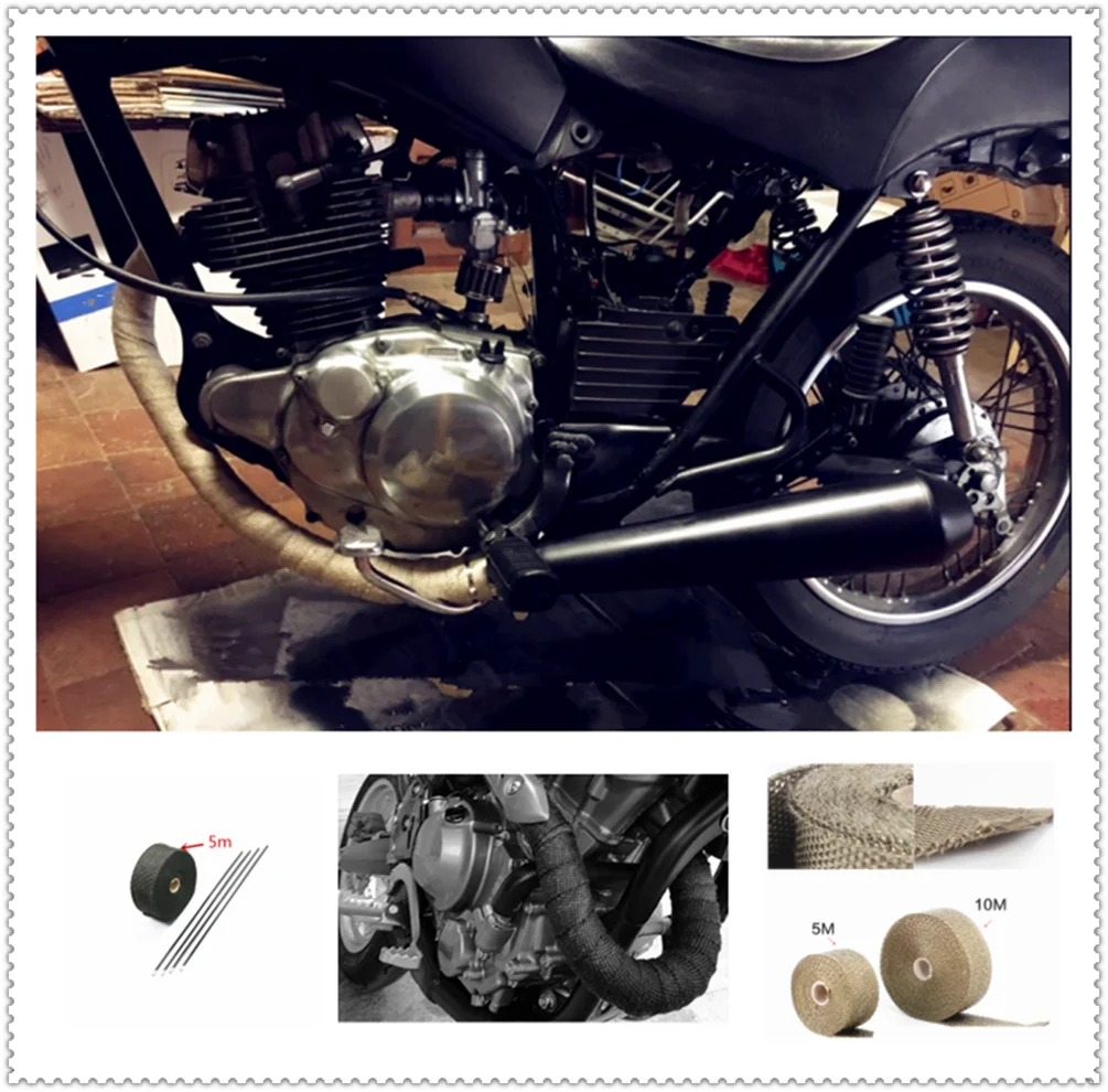 

Motorcycle car parts exhaust pipe modification fire insulation cloth for HONDA CR80R 85R CRF150R CR125R 250R CRF250R