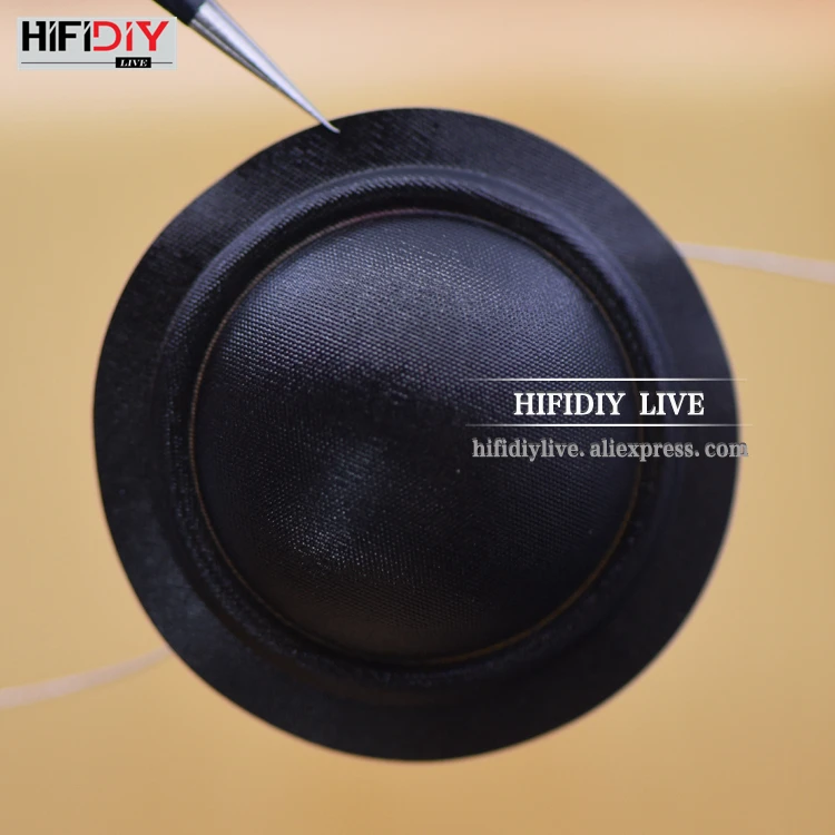 HIFIDIY LIVE 1 дюйм 25,4 мм 25,5 мм твитер звуковая катушка мягкая Прозрачная Шелковая мембрана ВЧ запчасти для ремонта динамика много вариантов