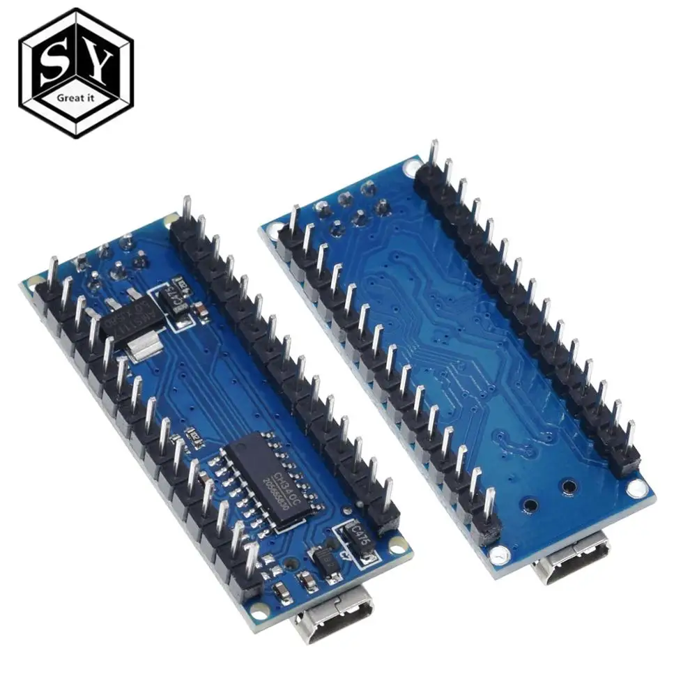 1 шт. отличный нано 3,0 контроллер Nano CH340 USB драйвер ATMEGA328 ATMEGA328P нано мини USB с Загрузчиком для arduino