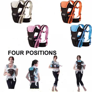 

2018 New Style Mama Baby Backpacks Breathable Ergonomic Infant Baby Carrier Adjustable Wrap Sling Newborn Backpack 4Colors Hot