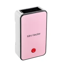 Portable Desktop Heater Mini USB Powered Heater USB Fan Heater Magic Electric Air Warmer Heating for Office Home 4 Colors