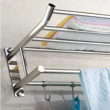 304 stainless steel towel bath towel rack bathroom toilet supplies bathroom pendant
