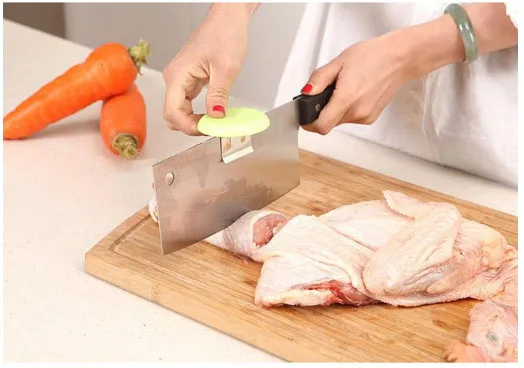 Нож для хранения колпачок для ножей из нержавеющей стали рубленый куриный коготь бустер для кухонного стула режущий вспомогательный прибор