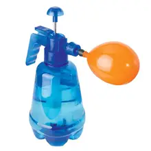 300 шт. набор синий детский инновационный воздушный шар портативная АЗС спрей бутылка ручной воды надувной шар игрушка