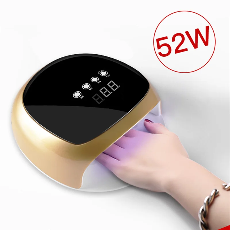 Sun5 Nail Dryer 52W LED UV Lamp Nail Dryer Automatic Sensing Fingernail