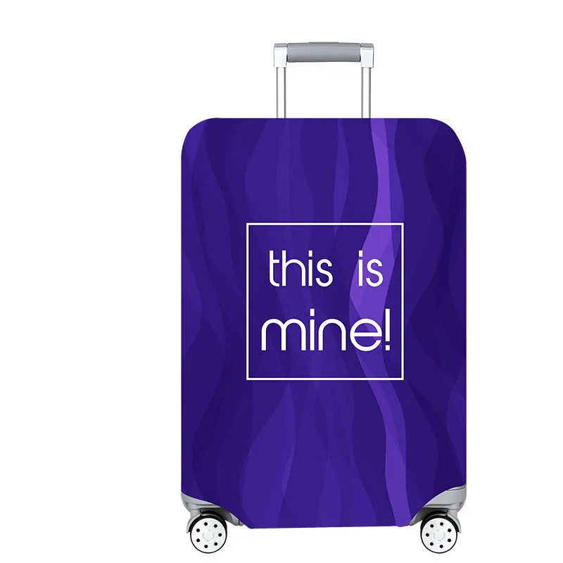 Защитный чехол для чемоданов эластичный плотный дорожный пылезащитный мешок весы для багажа Чехлы аксессуары защитный чехол для чемодана - Цвет: DX-02
