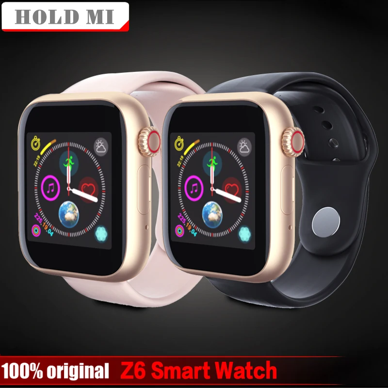 

Z6 Bluetooth 3.0 Smart Watch Supports Android Phone SIM Card Camera Touch Screen Support SIM TF Card Sports Clock for Women Men