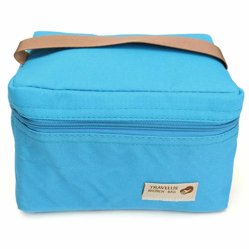 

New 2019 Portable Storage Bag Insulated Thermal Fashion Lunch Bags Cooler Lunch Box Carry Tote Oxford and tinfoil Picnic Bags