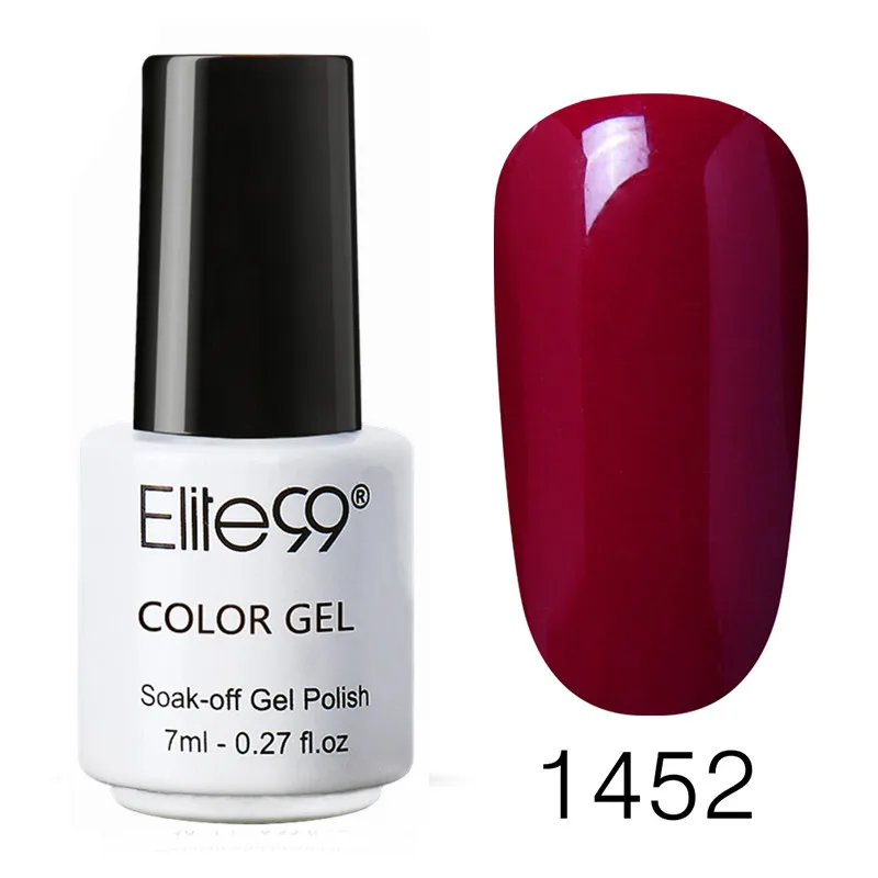 Elite99, 7 мл, гель, УФ-лак для ногтей, светодиодный Гель-лак для дизайна ногтей, маникюрный лак, грунтовка для ногтей, Гель-лак для наращивания - Цвет: 1452