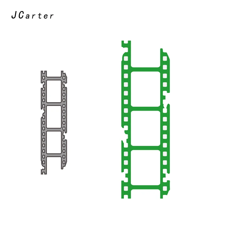 

JC Metal Cutting Dies Scrapbooking Dies Ladder Stepladder Craft Die Cuts for Card Making Stencil DIY Handmade Album Paper Decor