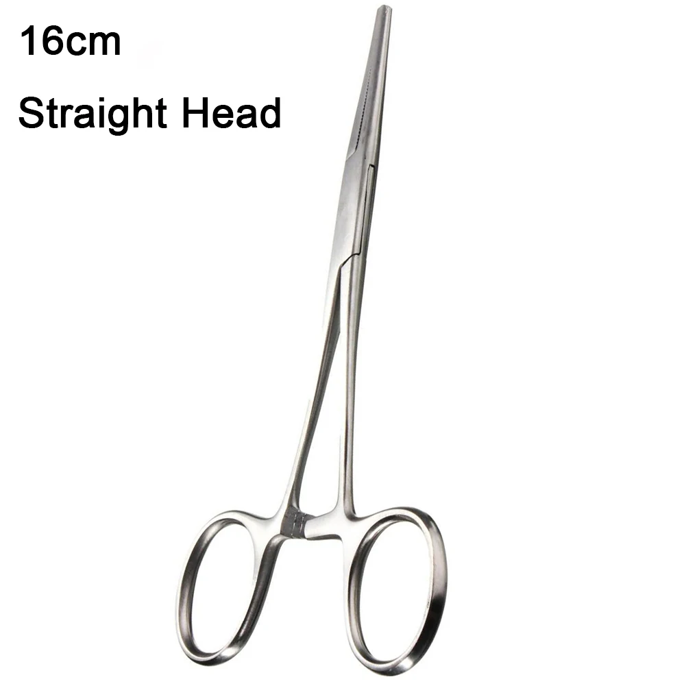 

Clamp Straight / Curved Hemostatic Forceps Stainless Steel Pet Medical Tweezers Needle Holder Pet Pliers For Pet Hair