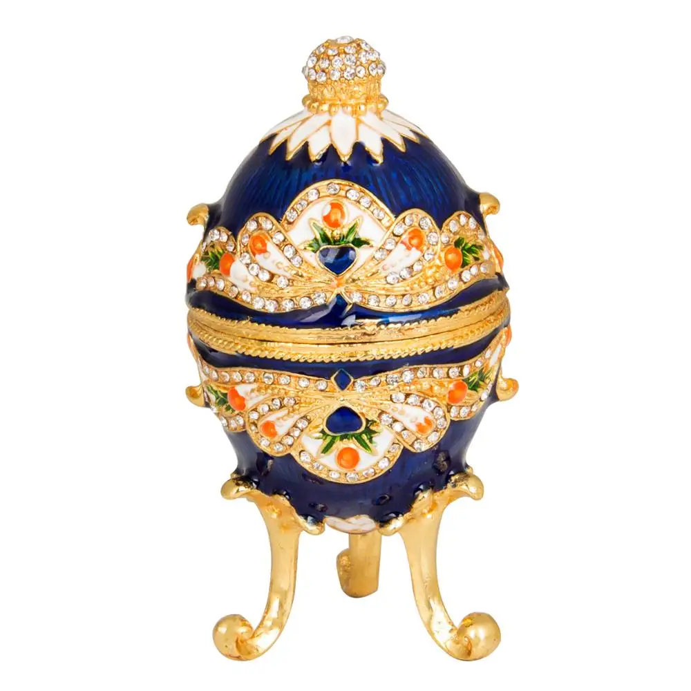 QIFU металлическая ручная роспись яйцо Faberge для домашнего декора подарок|Бутылки