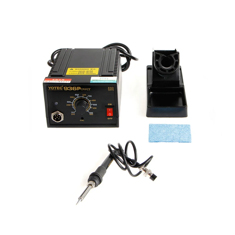 

Good Quality 936Power 110V 220V Electric Soldering Station SMD Rework Welding Iron With Stand