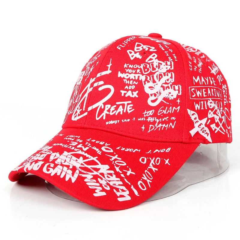 Бейсболка с граффити для женщин и мужчин, лето, с буквенным принтом, Snapback Gorras Para Hombre Casquette Femme, шапки в стиле хип-хоп, белые, черные