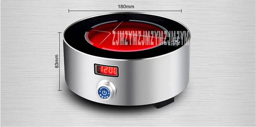 Новая интеллектуальная электрическая керамическая плита 220 В/800 Вт, XM-121 плита, чайная Мини Бытовая электромагнитная плита 1001 Вт-1600 Вт, чайная плита кунг-фу