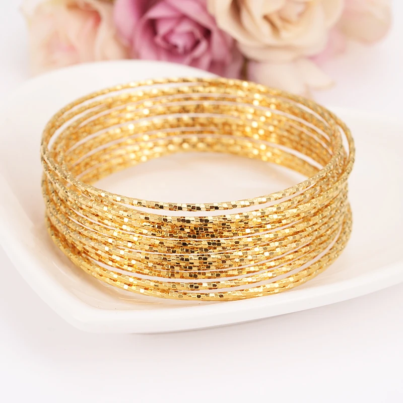Bangrui Wholesale Gold Color Ethiopian bangle bracelet bangle African