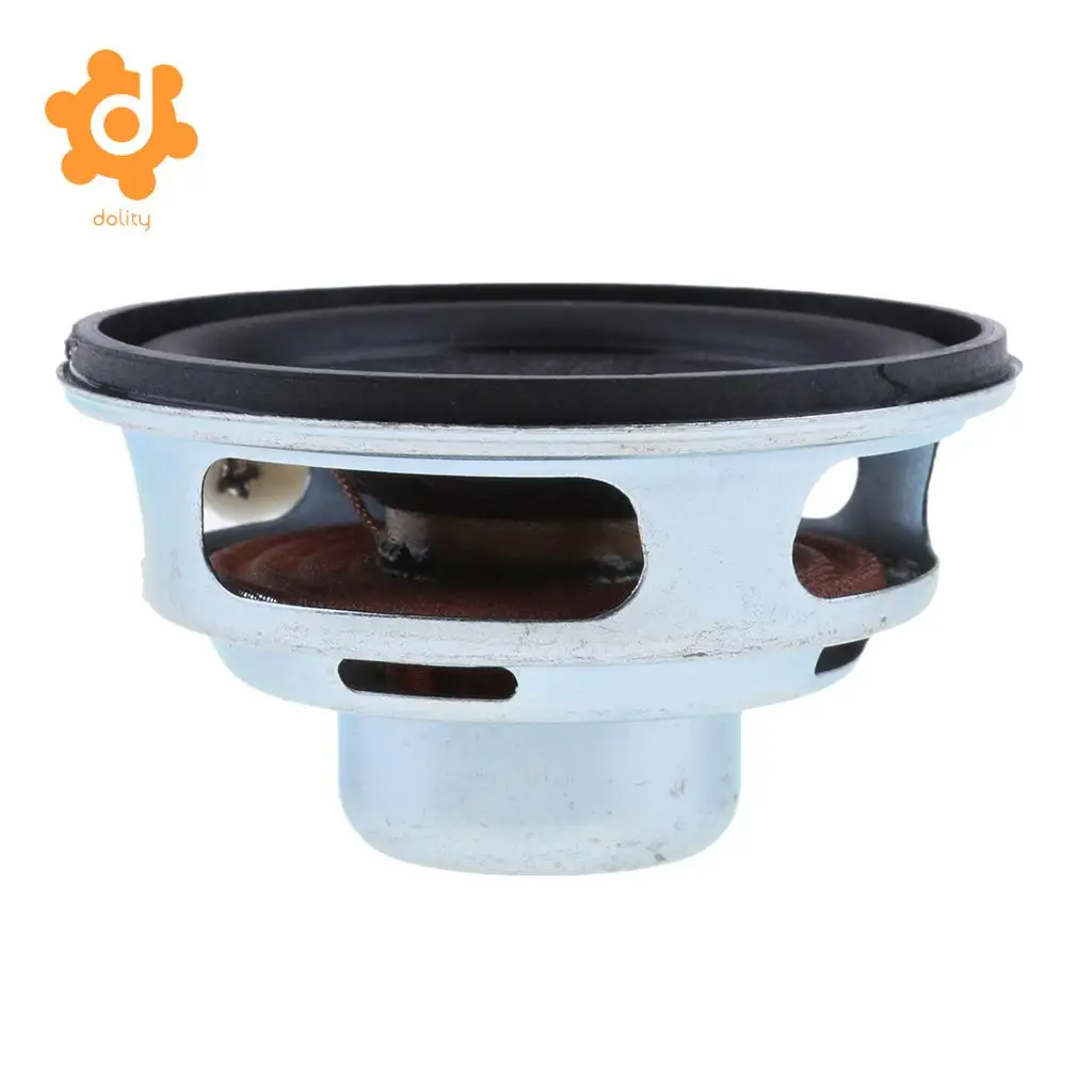 dolity 52mm 4Ohm 5W Full range Audio Speaker Basin Round Loudspeaker 16 Coil