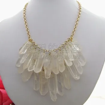 

N011308 Beautiful! Natural Crystal Necklace