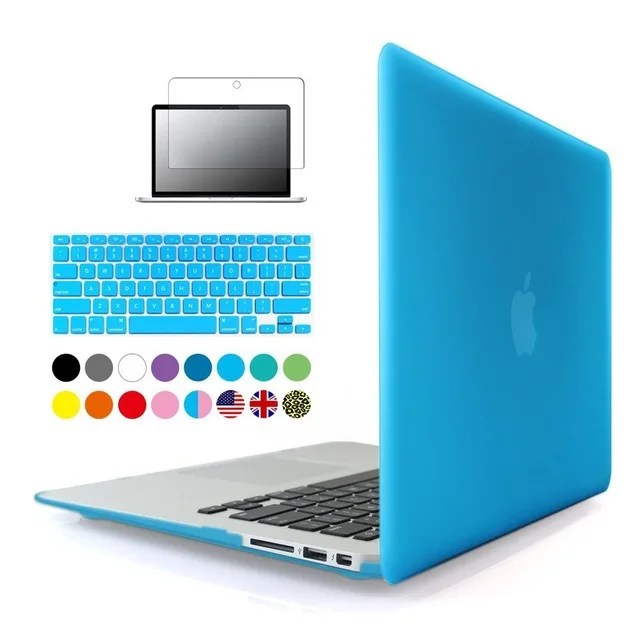 Матовый Жесткий чехол 3 в 1 для ноутбука Apple macbook Air Pro Retina 11 12 13 15 дюймов Защитная