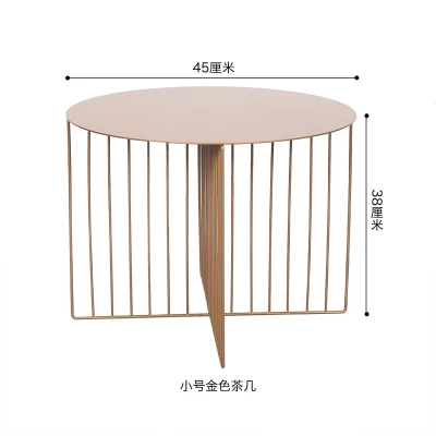 Луи Мода столы для гостиной креативный Железный искусство Скандинавский современный минималистский сторона - Цвет: G1