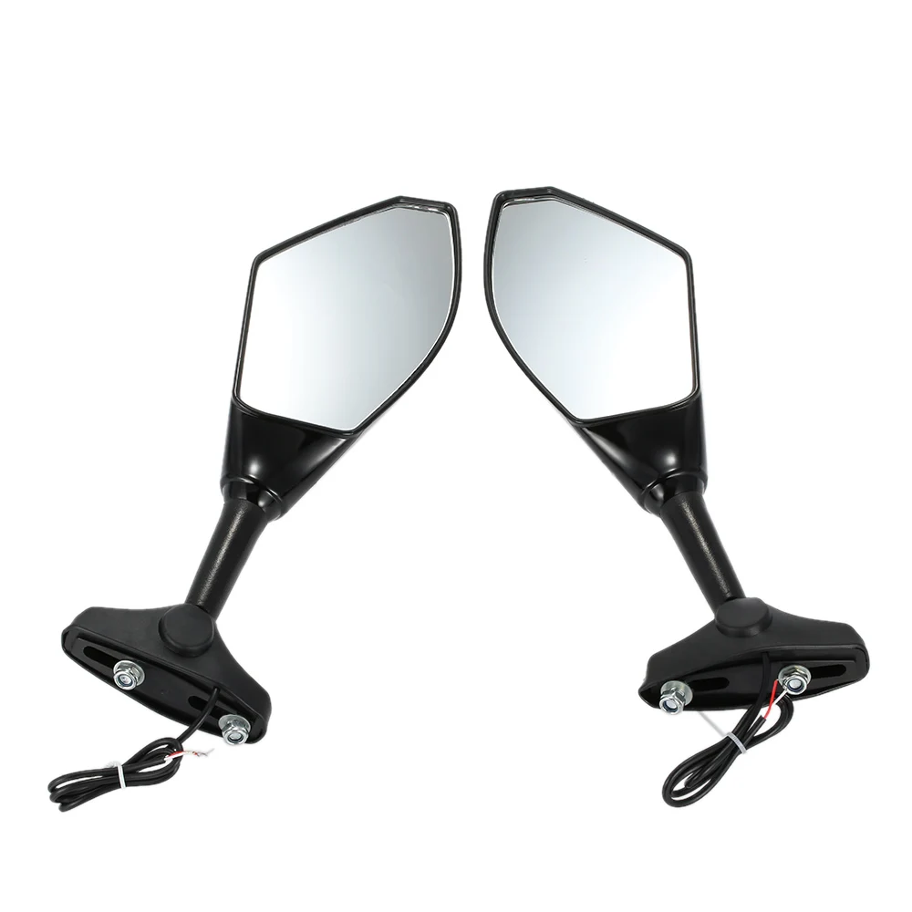 Pair of Universal Motorcycle Rearview Mirror Motorbike Side View
