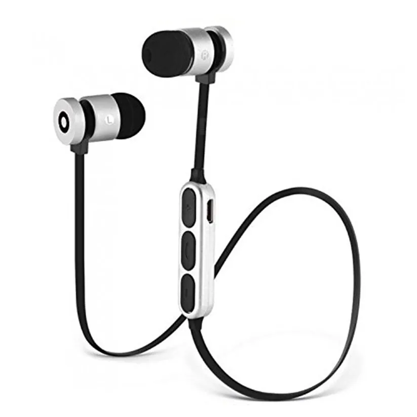 Buy Earphones Metal Wireless Bluetooth Earphone