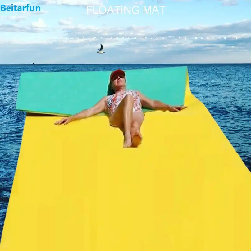Beitarfun New Floating Mat Water Blanket Floating Water Bed Pad