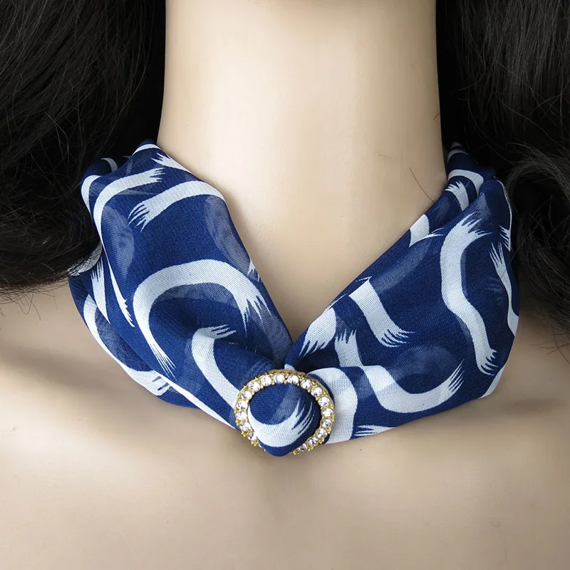 Модное ювелирное изделие ожерелье из полимерных бусин кулон шарф женский платок женский головной платок хиджаб эффектное Ювелирное Украшение ожерелье - Цвет: 33