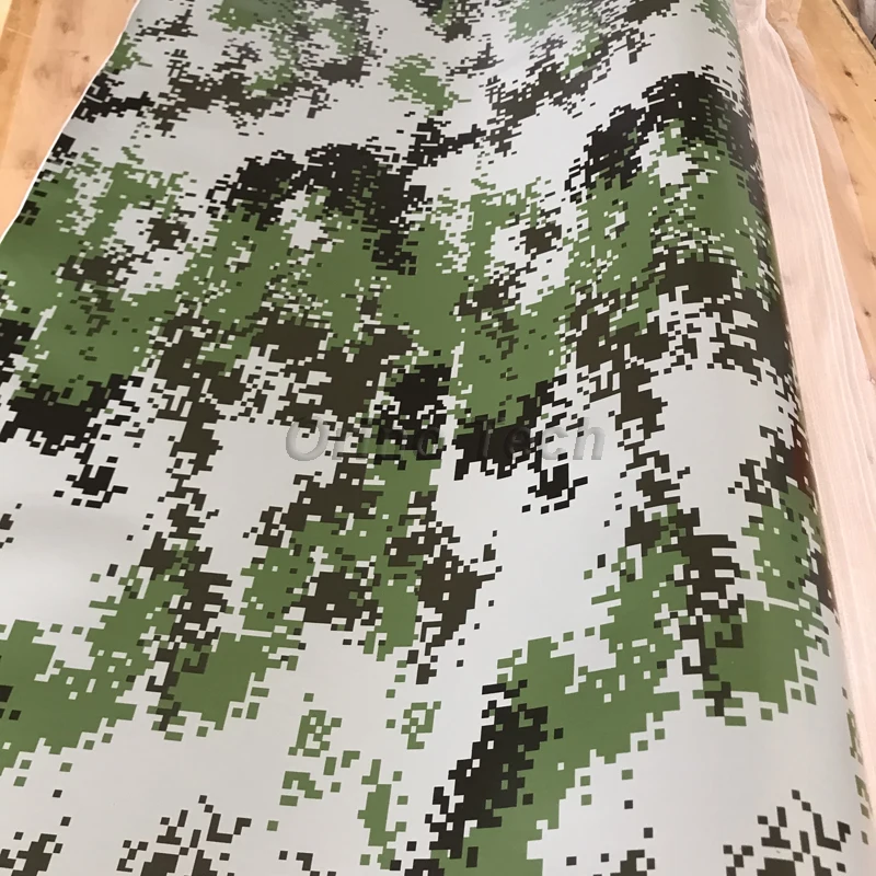 Army Green Digital Vinyl Film Sticker-5