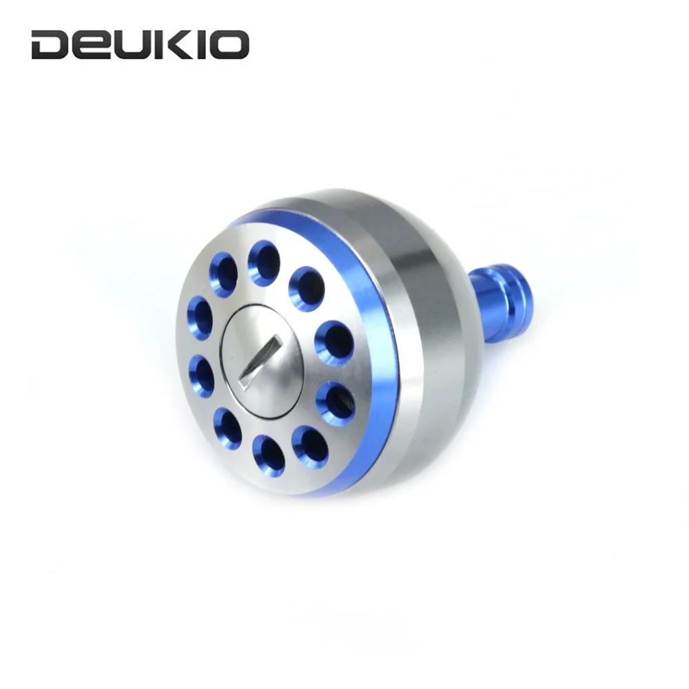 

DEUKIO Fishing Reel Handle Knob CNC Process Reel Rocker Knob for Spinning Drum Bait Casting Crank Pesca Fishing Tool Accessories