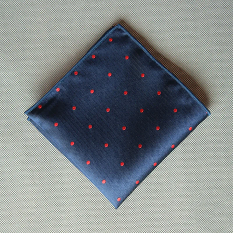 Mantieqingway 23*23 см хлопковые носовые платки модные повседневные в горошек карманные