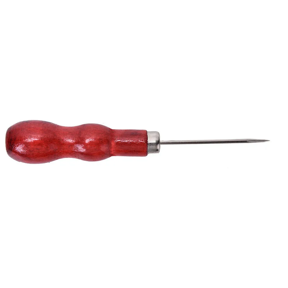 

1PC Awl Tool Leather Craft Cloth Awl Tool Pin Punching Hole Maker Stitching Overstitch Sewing Tools