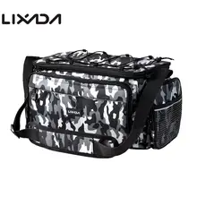 Lixada сумка для рыбалки на открытом воздухе Оксфорд Многоцелевая сумка на плечо чехол сумка для хранения рыболовных снастей