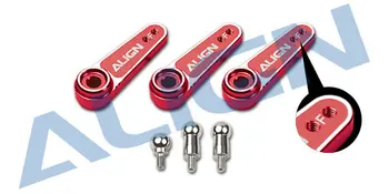 

align trex D6FF Metal Servo Horn-Red HSP61013QR Free Shipping with Tracking