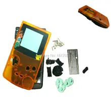 Горячая Распродажа ассортимент цветов белки типа оболочки оранжевого-черный цвет корпуса PokemonScreen объектив подходит для Nintendo dogbcgameboy цвет