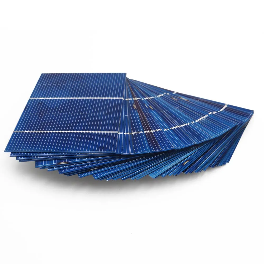 Carregador de Bateria Células Solares 78*52mm 50 Pces Painel Solar Policristalino Módulo Fotovoltaico 78x52 Diy 0.66 w 3 pces painel solar policristalino módulo fotovoltaico carregador de bateria painel 78x52